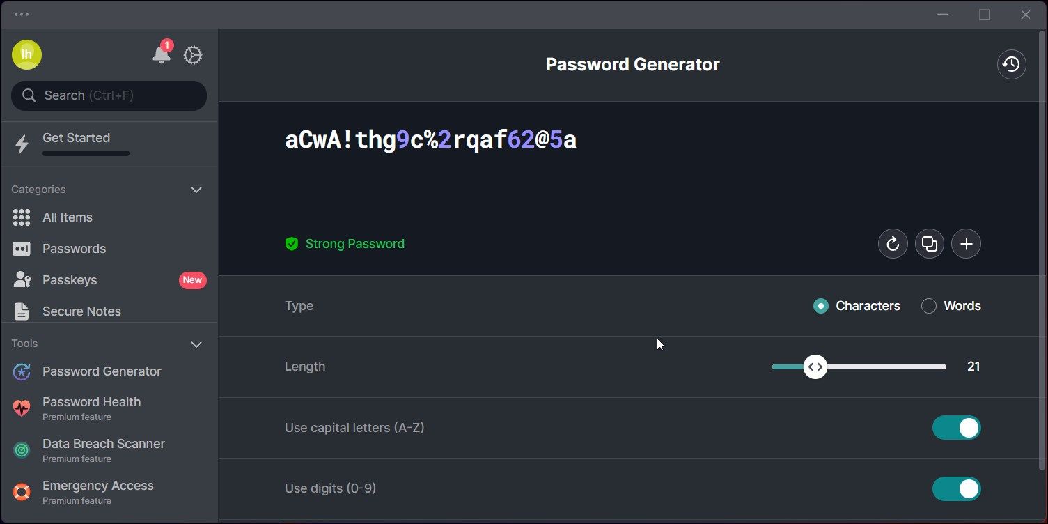 7 лучших бесплатных настольных генераторов паролей для Windows