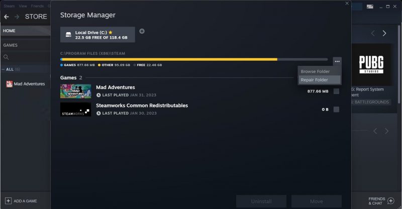 How to Fix the Corrupt Disk Error on Steam