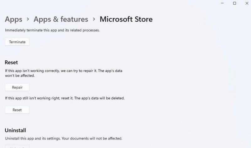 Как исправить ошибку Microsoft Store 0x80073D26 в Windows 10 и 11