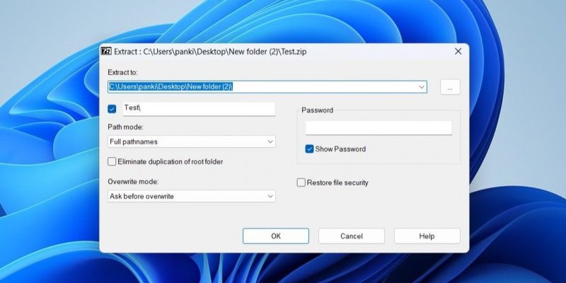 5 способов распаковать ZIP-файлы в Windows 11