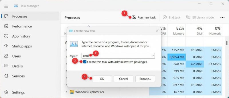 Как запустить командную строку от имени администратора в Windows