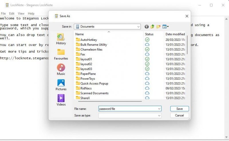 Как добавить пароль к текстовым файлам в Windows 11/10