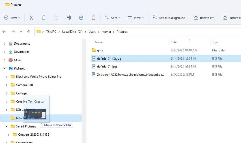 7 способов перемещения файлов в Windows 11