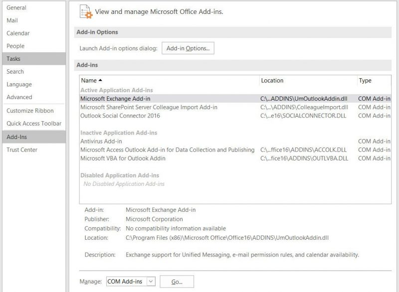 Как исправить ошибку Outlook 0x80040610 в Windows