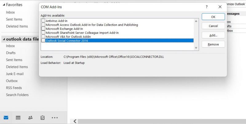 Как исправить ошибку Outlook 0x80040610 в Windows