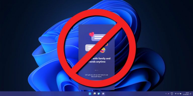 Как повлияет на вас удаление командного чата на панели задач Windows 11