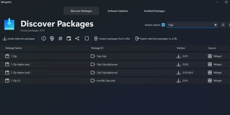 How to Manage App Packages Using WingetUI on Windows 11
