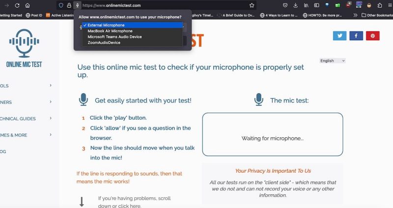 Как проверить микрофон на ПК с Windows