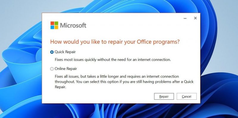 Как исправить ошибку Microsoft Office 0x80041015 в Windows