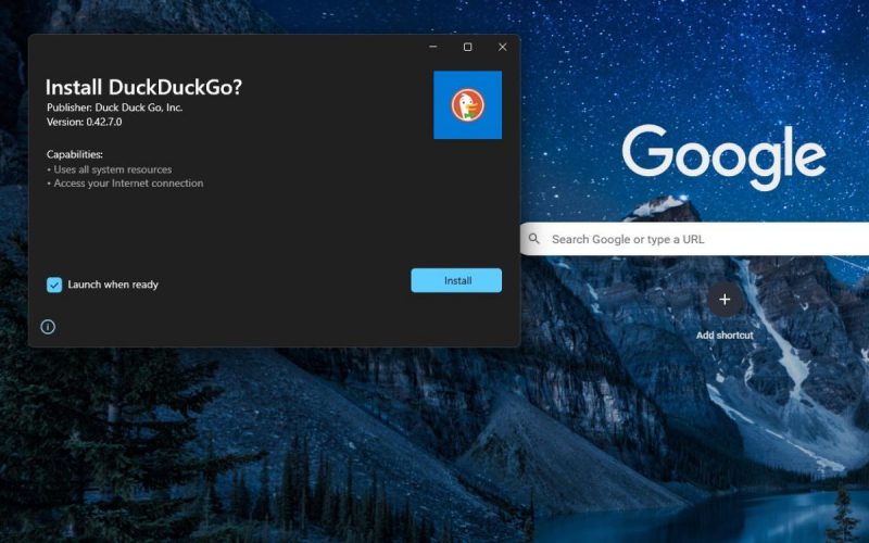 How to Use DuckDuckGo's Browser on Windows