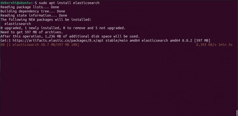 Как установить Elasticsearch на Ubuntu
