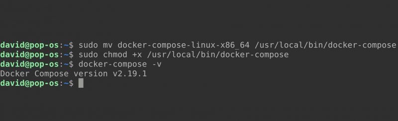 Как вручную установить последнюю версию Docker Compose в Linux