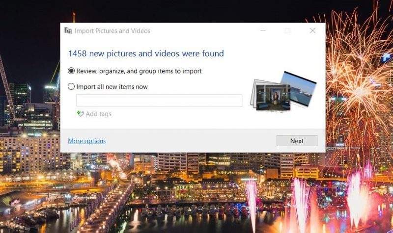 Как импортировать фотографии с камеры на ПК с Windows 10