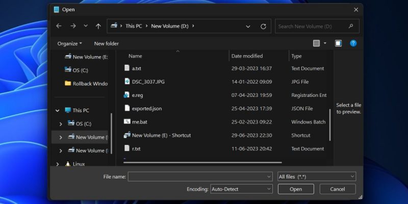 Как просмотреть содержимое пакетного файла в Windows 11