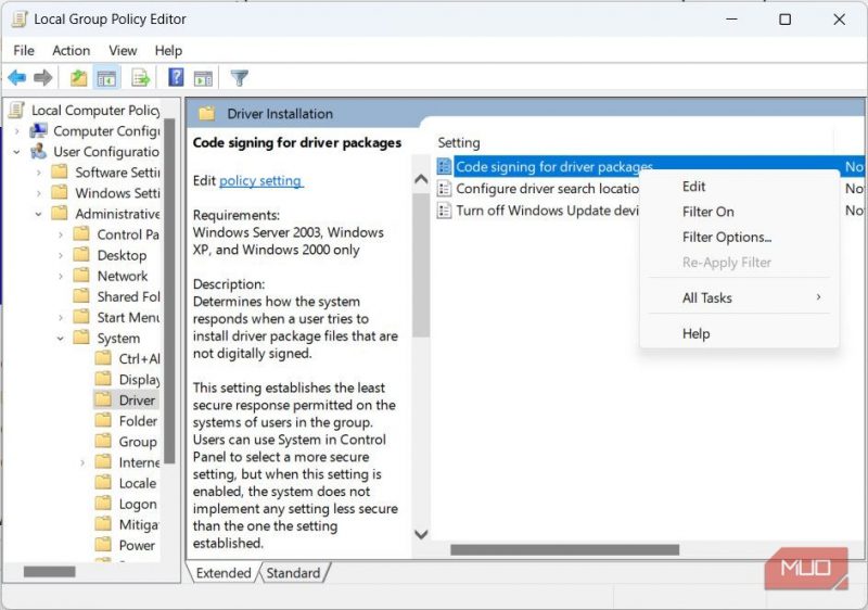 How to Disable Driver Signature Enforcement and Install Unsigned Drivers on Windows