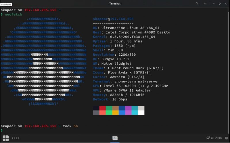 Ultramarine Linux — это дистрибутив Linux на основе Fedora для Windows Dropouts
