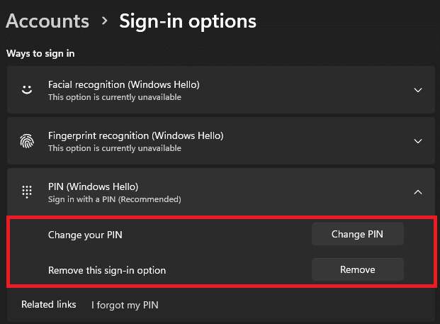 How To Fix “Your PIN Is No Longer Available” - Windows 10/11