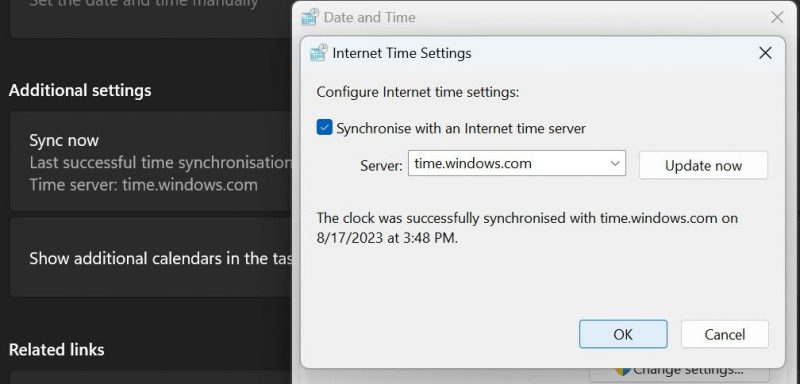 Как исправить ошибку "Ваши часы опережают/отстают" в Chrome для Windows