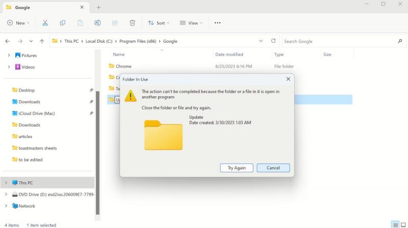 Как остановить автоматическое обновление Google Chrome в Windows