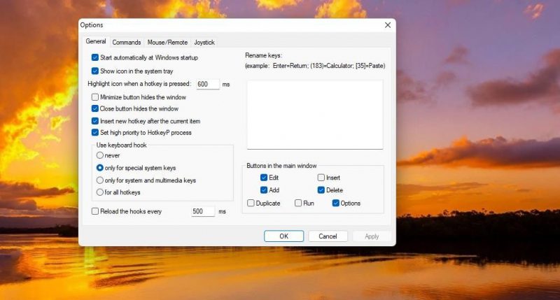 Как настроить собственные сочетания клавиш в Windows 11