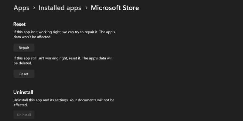 Как исправить код ошибки Microsoft Store 0x80131500