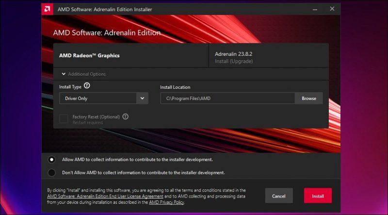 Как исправить ошибку тайм-аута драйвера AMD (TDR) в Windows
