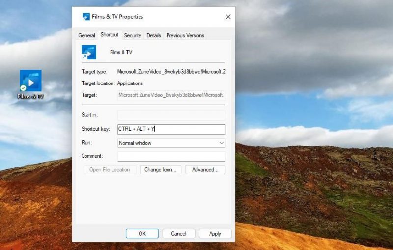 Как создать ярлыки для Microsoft Store (UWP) ) Приложения в Windows 11