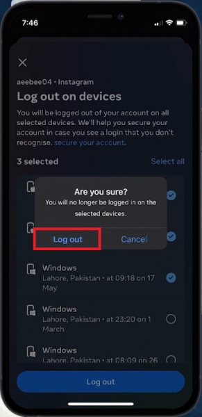 How To Logout Facebook From All Devices