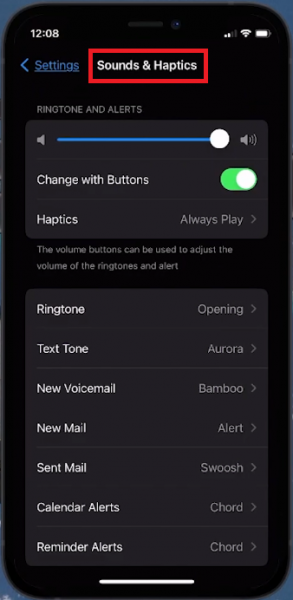 Изменить звук уведомления на iPhone — Руководство по iOS 17