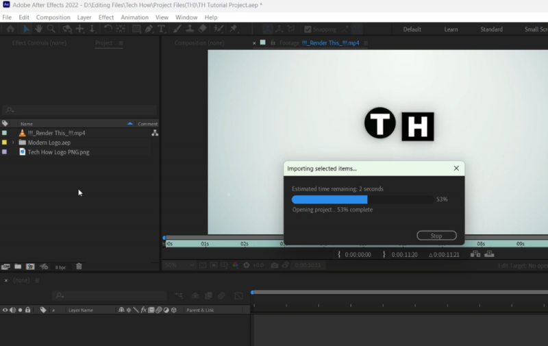 Modern Logo Animation in After Effects - Tutorial & Template
