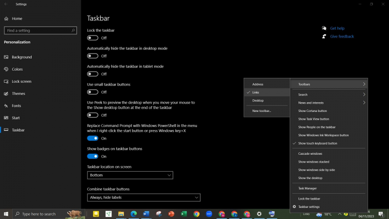 How to Center Your Taskbar Icons in Windows 10
