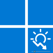 Смена яркости экрана в Windows 11