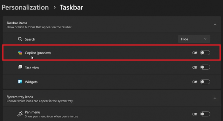 Как отключить Windows Copilot в Windows 11 — Учебное пособие