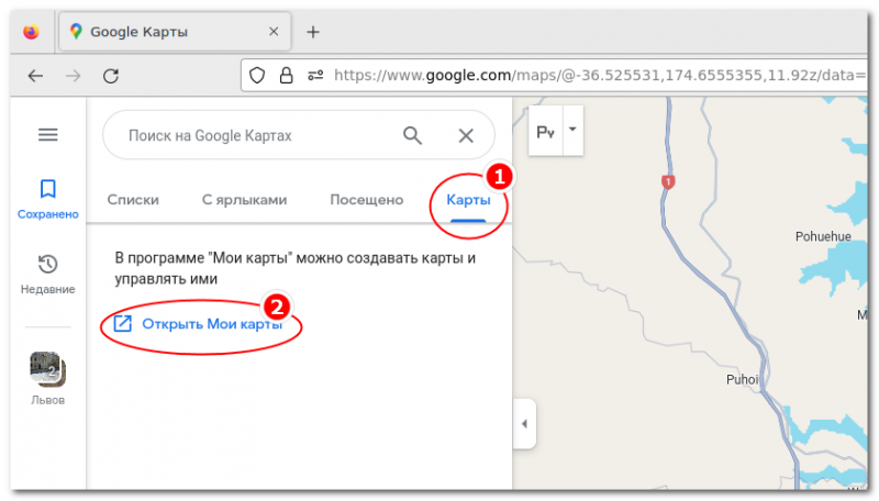 Как добавить на Карты Google окружность с заданным радиусом
