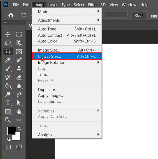 How To Change Canvas Size in Photoshop (2024) - Tutorial