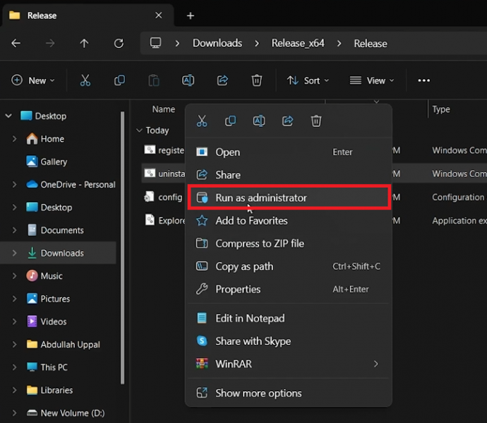 How To Make Your File Explorer Transparent in Windows 11 - Tutorial