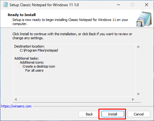 Как восстановить классический Блокнот в Windows 11