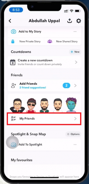 Как удалить друзей в Snapchat — Туториал