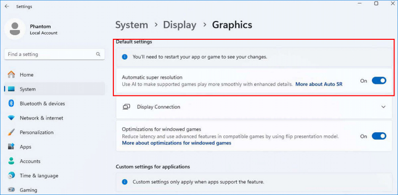 Озвучивание голосом пользователя, анимация превью значков панели управления и суперразрешение – новые возможности Windows 11